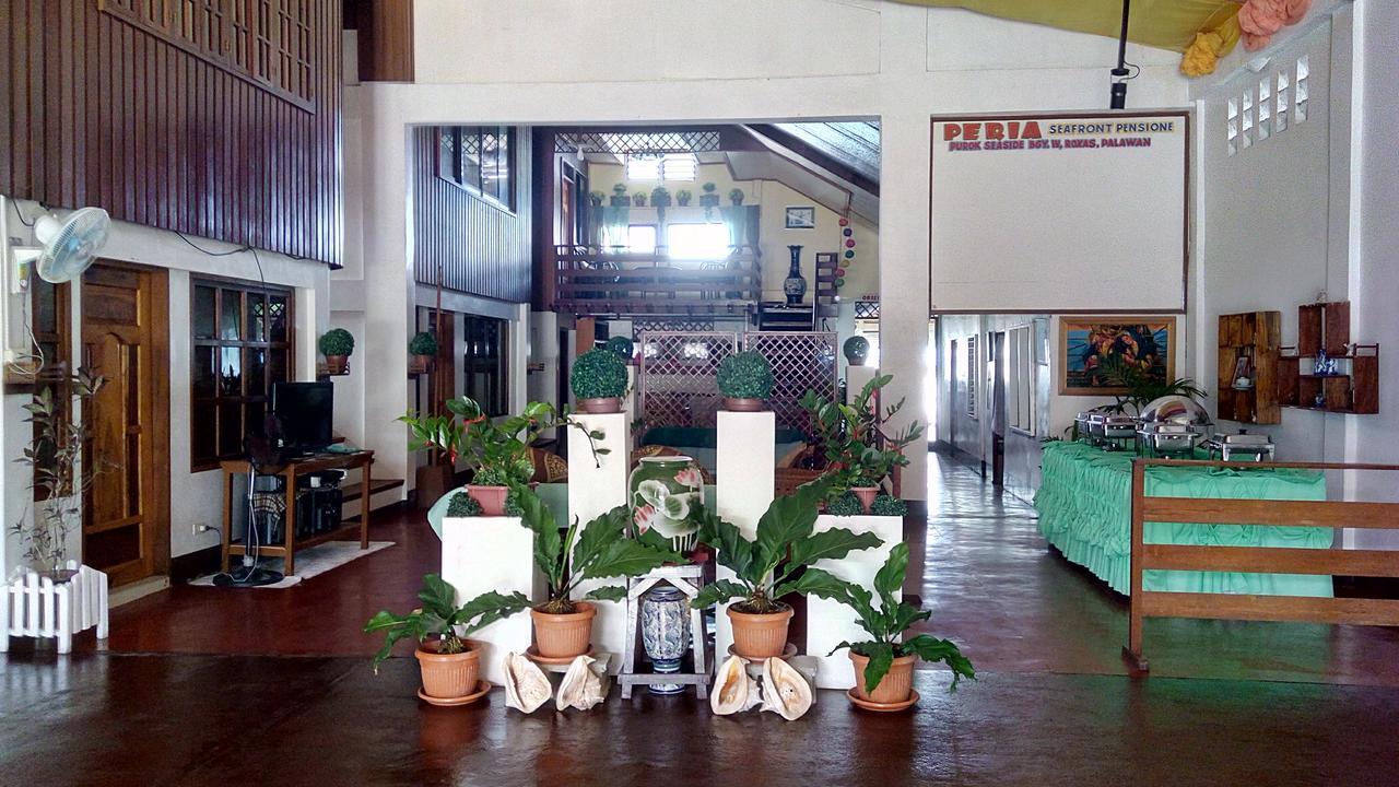 Peria Seafront Pensione Roxas (Palawan) Exterior foto